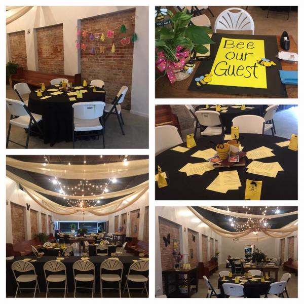 For all your fun occasions, book your parties with us! We offer a variety of event rentals including tables, chairs and linens to perfect the day! 